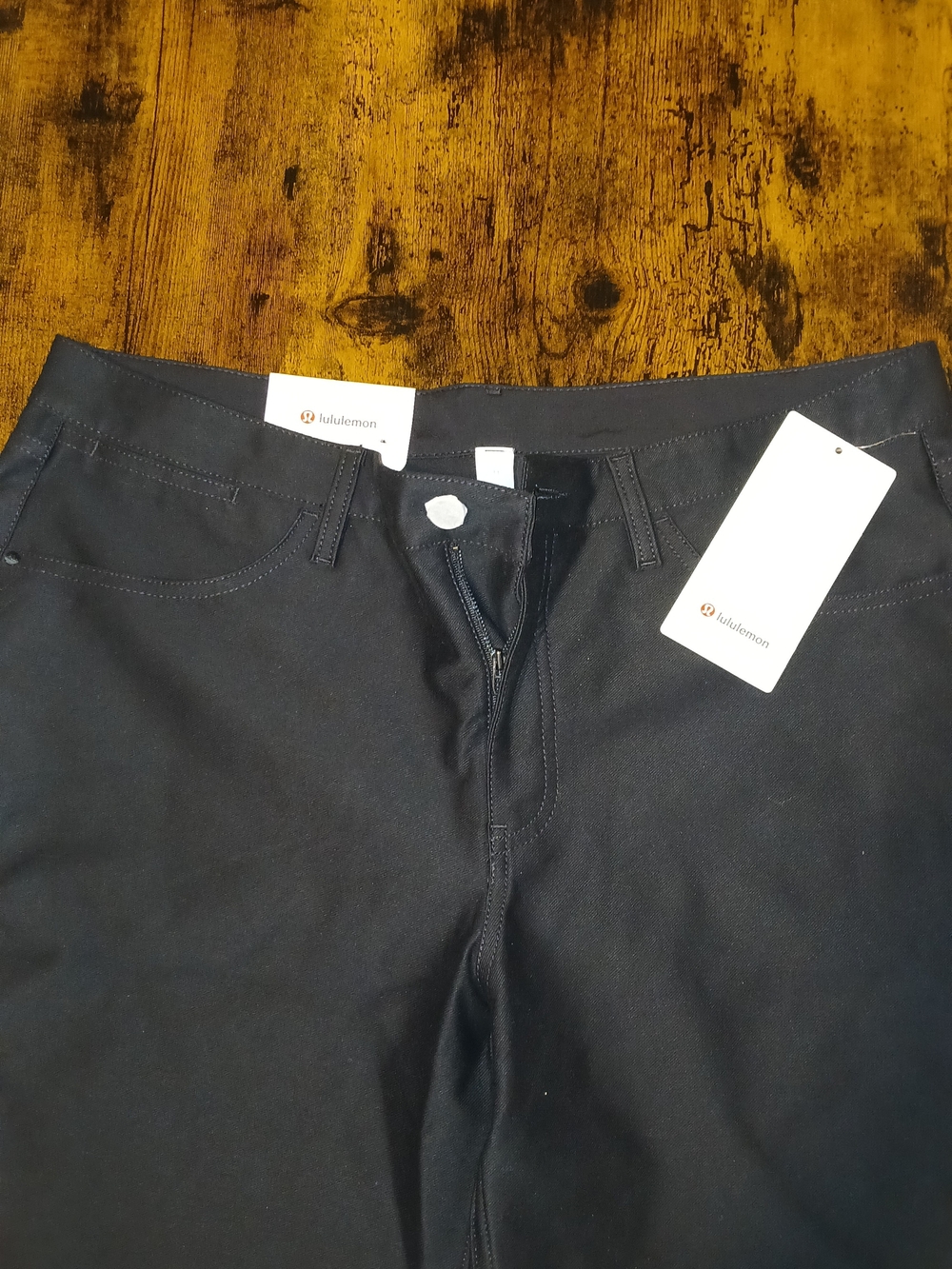 lululemon athletica Men’s Wide/Tall Black Jeans